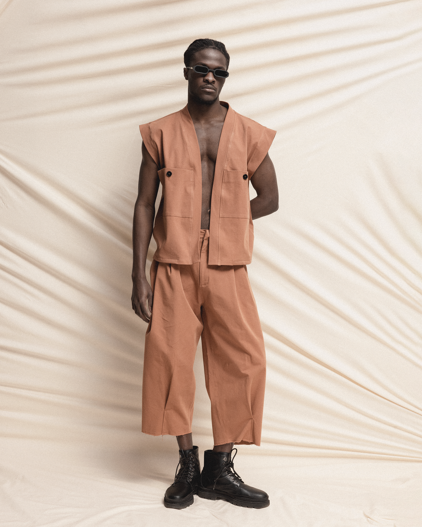 Matte Brick Red Vest