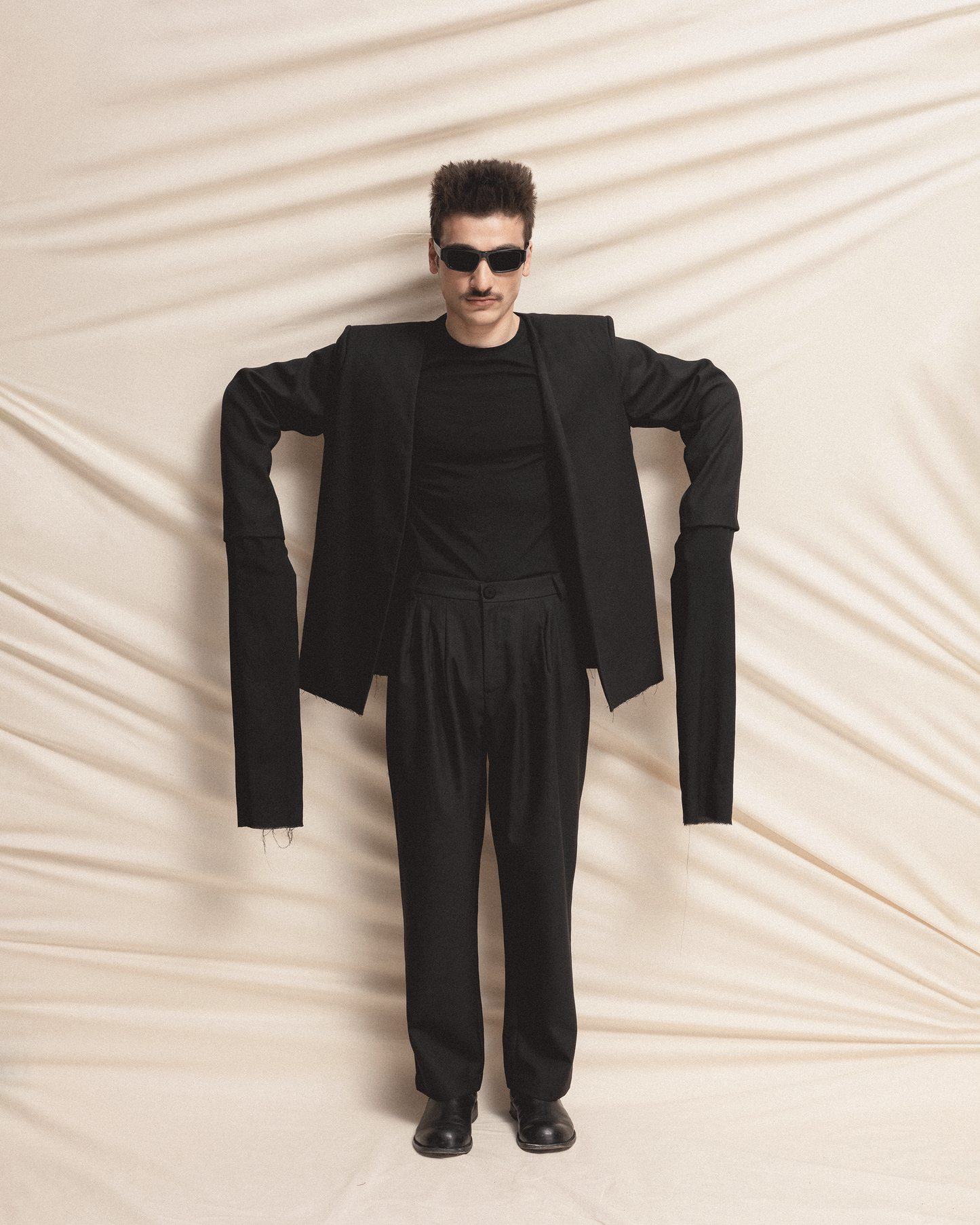 Black Blazer with Long Sleeves