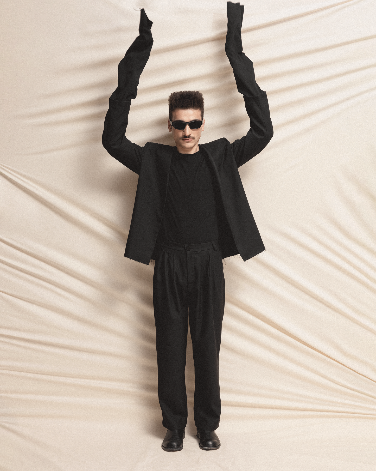 Black Blazer with Long Sleeves