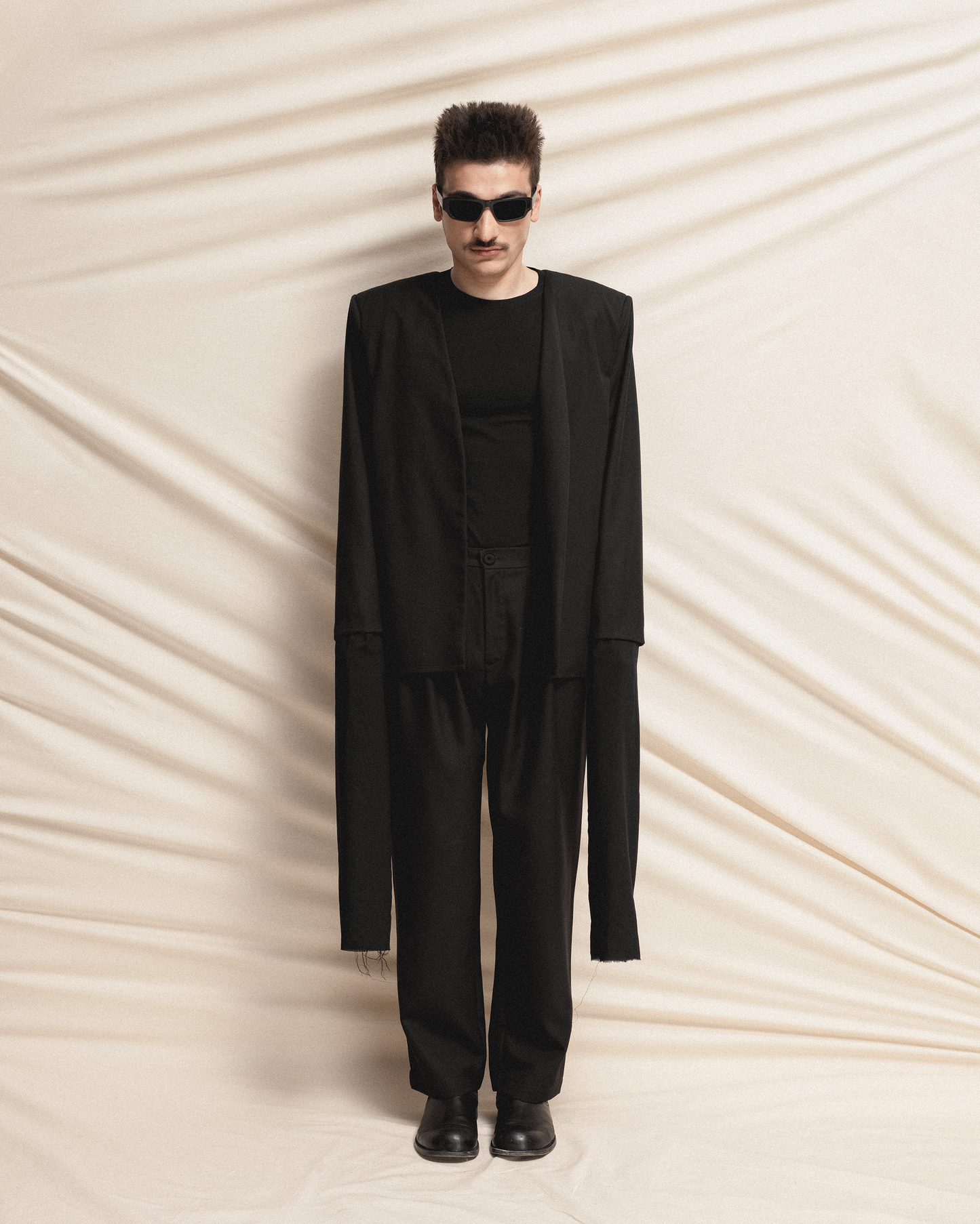 Black Blazer with Long Sleeves