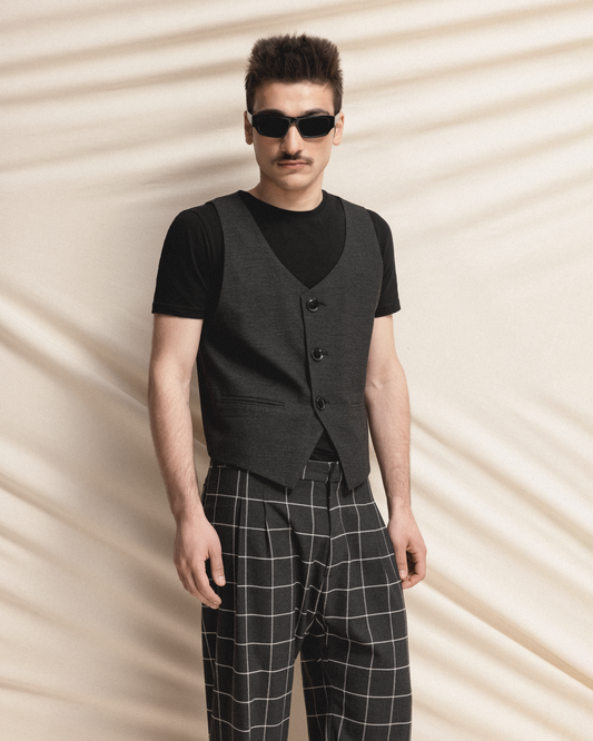 Classic Button Vest GOGUTSA menswear