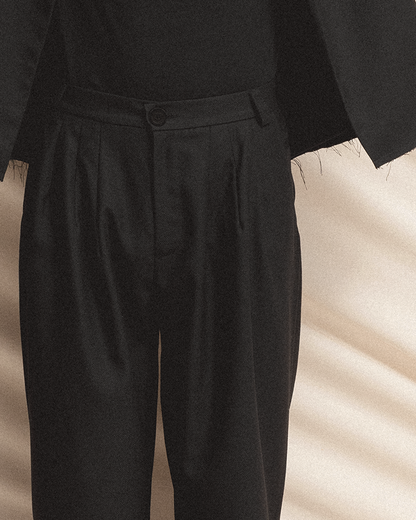 Straight-Leg Trousers