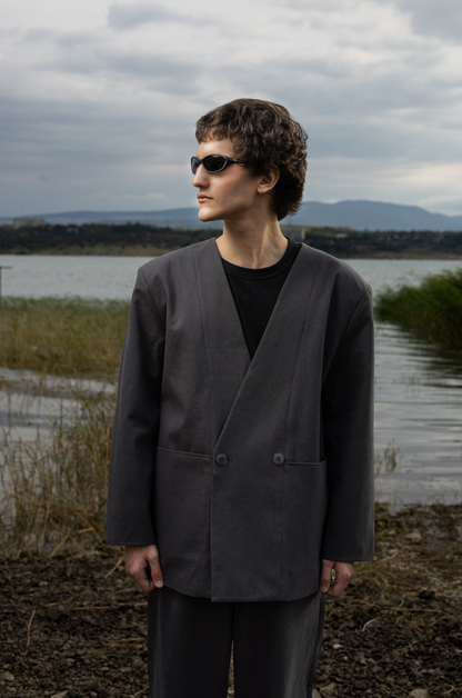 Grey Classical Blazer